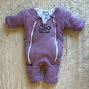 Magic Merlin Sleep Sack- Size Small, Purple. Worn once.
